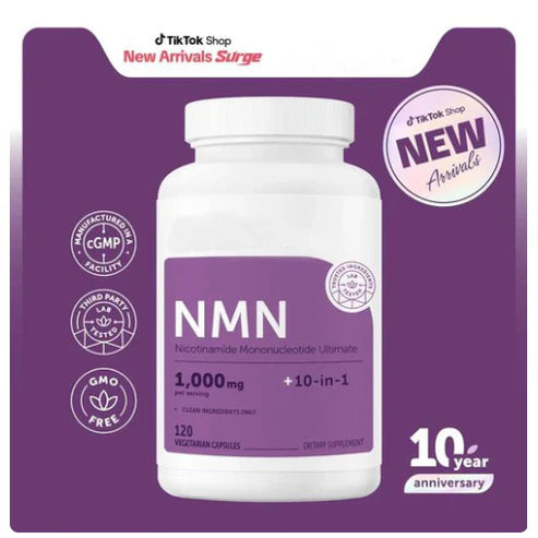 NMN Complex | 1000mg Per Serving | 120 Vegetarian Capsules