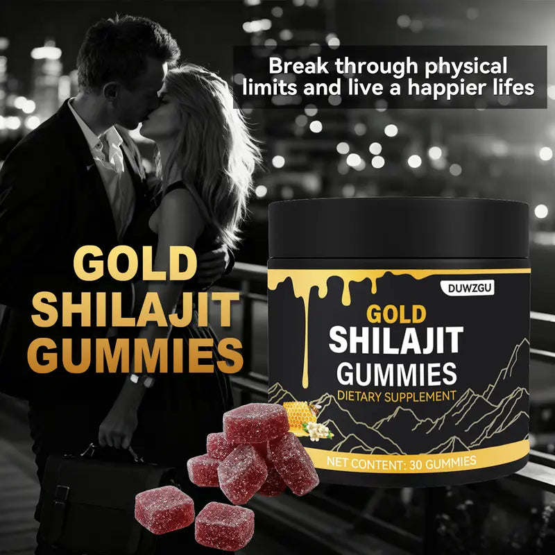 Gold Shilajit Gummies Organic Manuka Honey