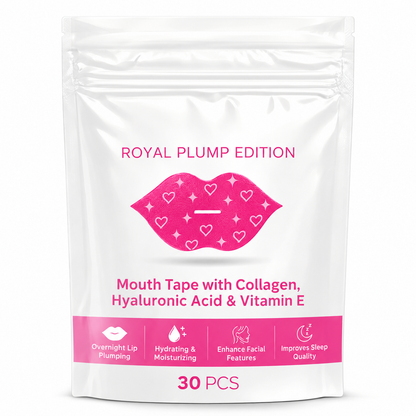 Hydrating Lip Plumping Mouth Tape – Overnight Moisture & Comfort