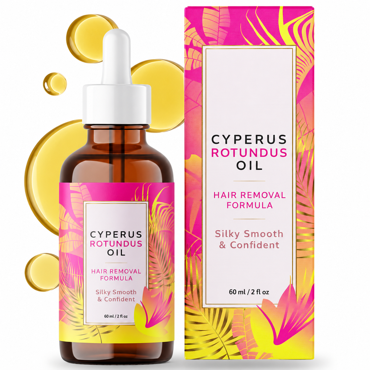Cyperus Rotundus Hair Reduction Oil – Smooth Skin & Post-Hair Removal Care