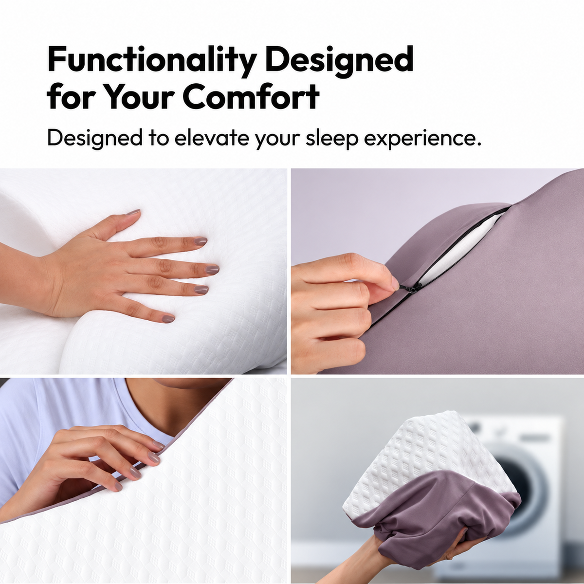 Ergonomic Butterfly Cervical Pillow – Neck, Shoulder & Arm Support