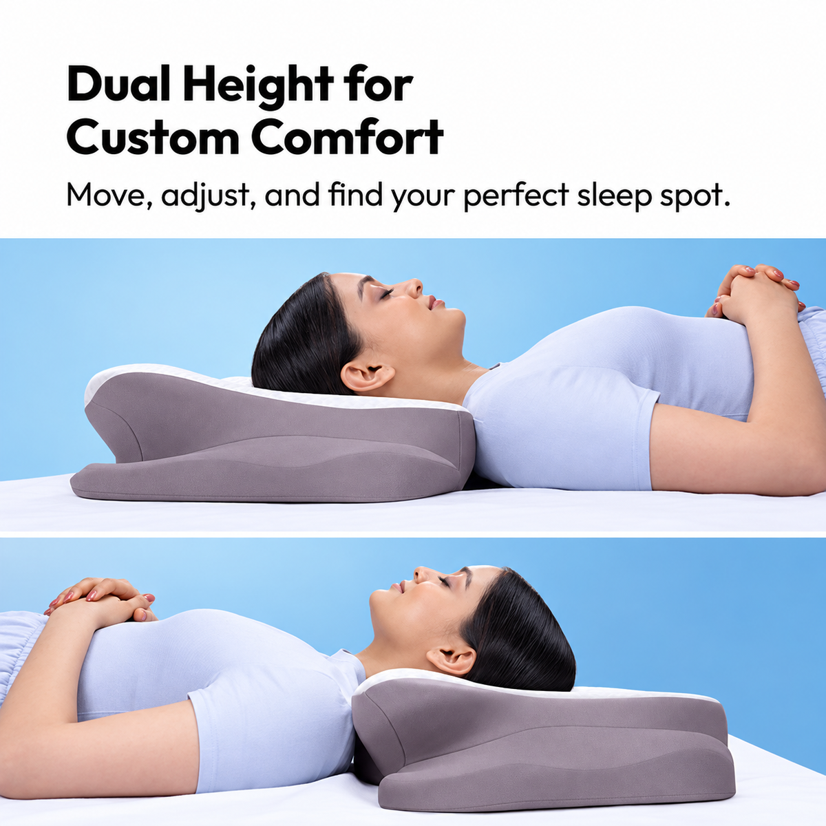 Ergonomic Butterfly Cervical Pillow – Neck, Shoulder & Arm Support