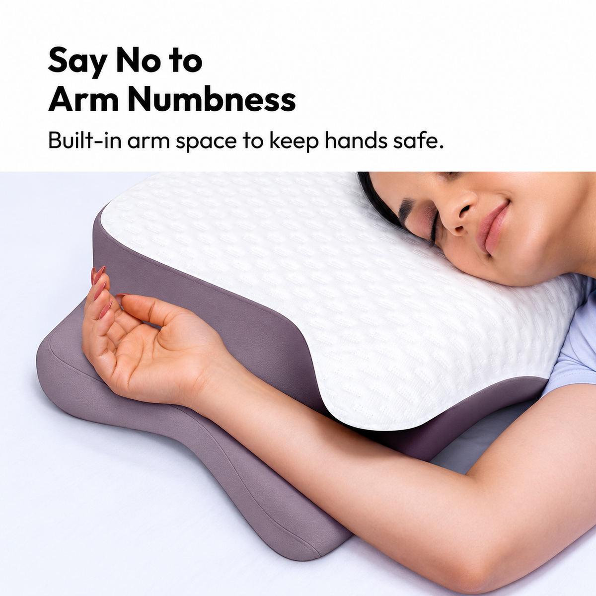 Ergonomic Butterfly Cervical Pillow – Neck, Shoulder & Arm Support