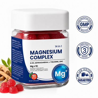 Magnesium Complex Gummies – Calm, Sleep & Daily Wellness Support