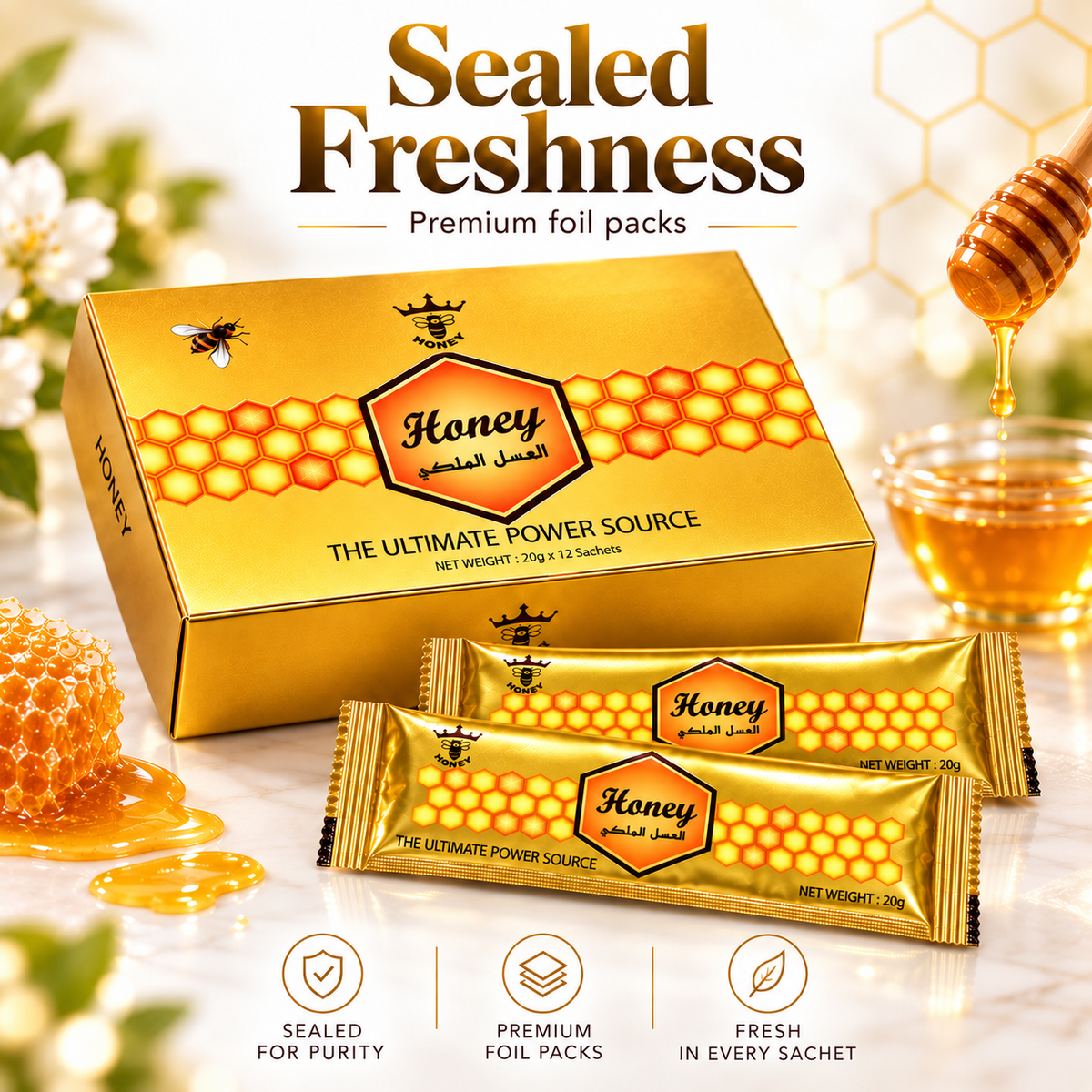 Honey – Energy, Stamina & Vitality Support