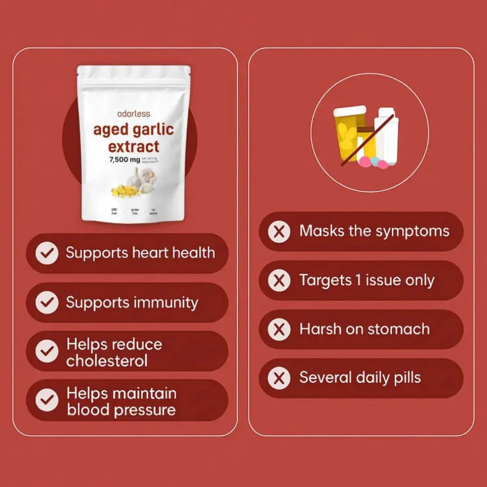 Odorless Aged Garlic Extract