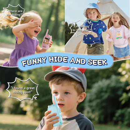 Kids Video Walkie Talkies 2 Pack – Rechargeable & Easy Call