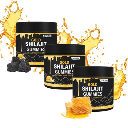 Gold Shilajit Gummies Organic Manuka Honey