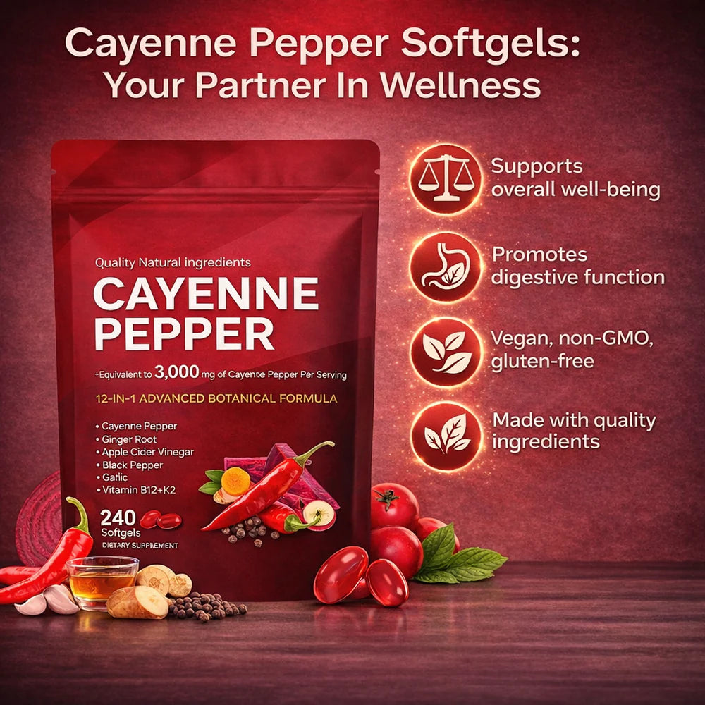 Cayenne Pepper Softgels
