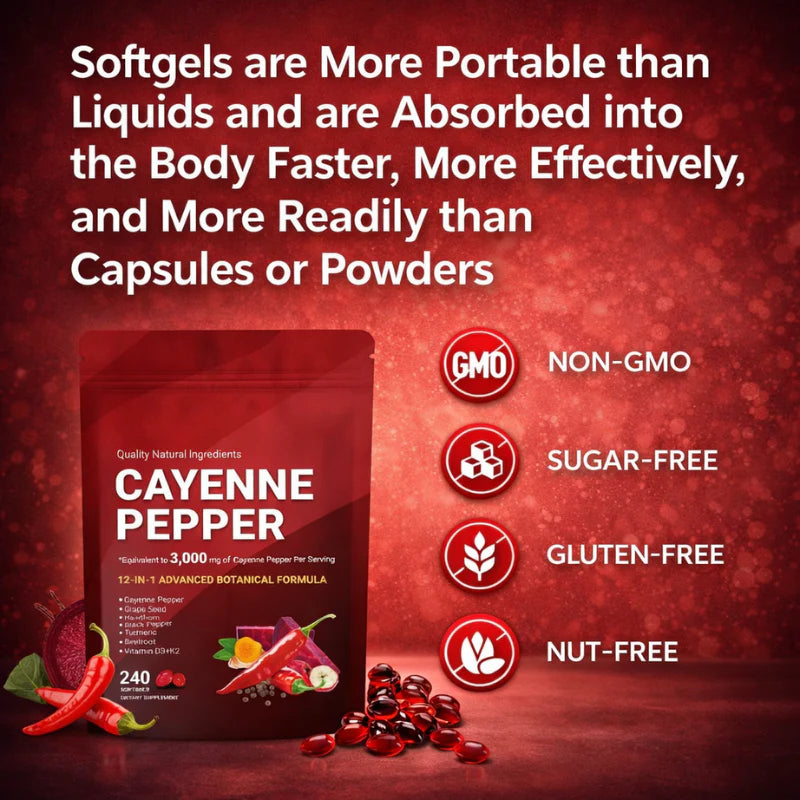 Cayenne Pepper Softgels
