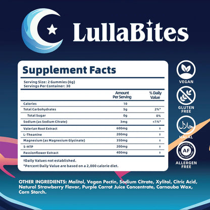 LullaBites Sleep Gummies