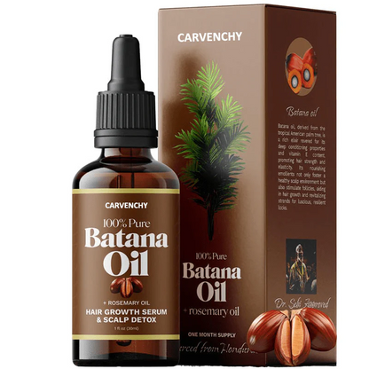 100% Pure Batana Oil – Hair Growth Serum & Scalp Detox