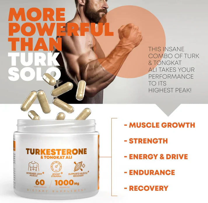Turkesterone - Testosterone Capsules