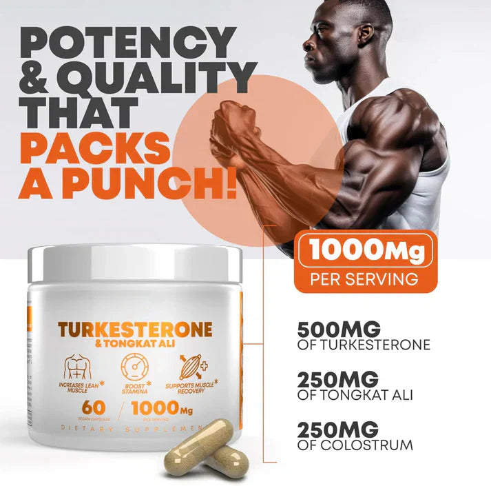 Turkesterone - Testosterone Capsules